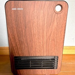 【モダンデコ】セラミックヒーター　の画像