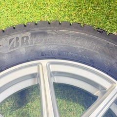 軽自動車汎用サイズ　スタッドレスセット新品　155/65R14 75Q ブリヂストン　ブリザック　VRX3 25年製造の画像