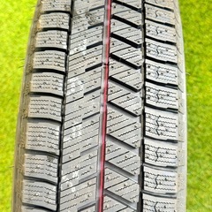 軽自動車汎用サイズ　スタッドレスセット新品　155/65R14 75Q ブリヂストン　ブリザック　VRX3 25年製造の画像