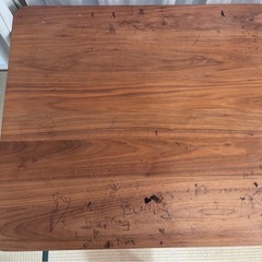 決まりました【あげます】【譲ります】家具　4人掛け　 ダイニングテーブル　作業台　テーブル　机　の画像