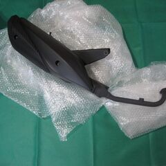 ヤマハ　JOG125  ホワイト　予備マフラー付きの画像