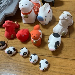 あげます★干支の置物各種　酉　戌　辰　丑　未　亥の画像