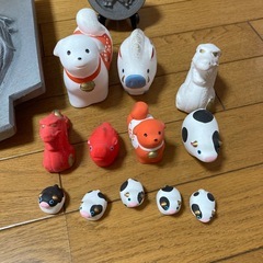 あげます★干支の置物各種　酉　戌　辰　丑　未　亥の画像