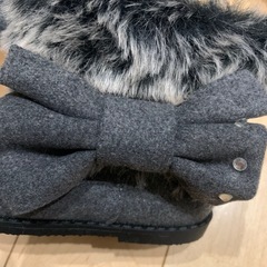 キッズ　ブーツ　未使用　17センチの画像