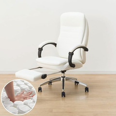 【新品未開封！】ニトリ(NITORI) オフィスチェア OC708 エアリーフット WH 6621155の画像