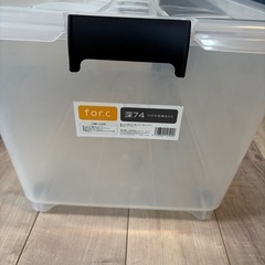 蓋付き収納ケースの画像