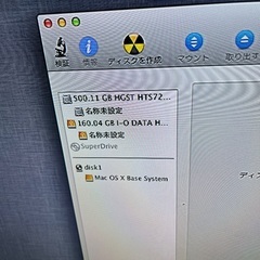 Mac mini Core2 Duo 2.66GHZ 4GBM 500GBHDDの画像