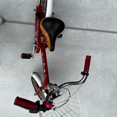 (決定)トミカ　自転車　14インチ　赤色の画像