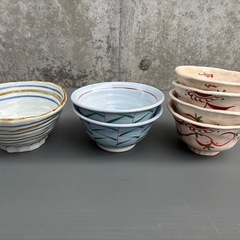 【取引終了】陶器一式　うどん鉢　小鉢　いろいろの画像