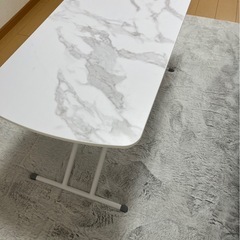 メラミン天板昇降テーブル (WH) の画像