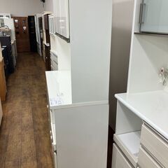 ★リユースのサカイ水戸店★ NITORI レンジボード ホワイト H201×D50.5×W120 クリーニング済み MT6056の画像