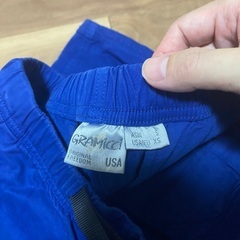 Gramicci グラミチ Gショーツ ロイヤルブルー Sサイズの画像