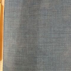 ★リユースのサカイ日立店★HJ8183  2人掛けソファ ダークブルー H68×D64×W133.5 クリーニング済み の画像