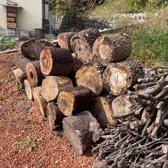 玉切り薪　クヌギ、白樫など
の画像