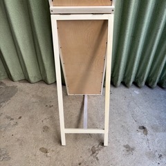 ✨スタンドミラー／姿見✨ 全身鏡 ホワイト おしゃれ＆シンプルの画像