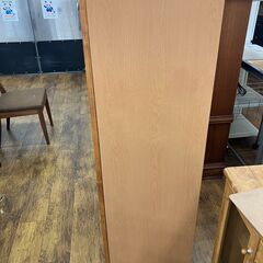 ★リユースのサカイ水戸店★  食器棚 ブラウン H148×D44×W80.5 クリーニング済み MT6059の画像