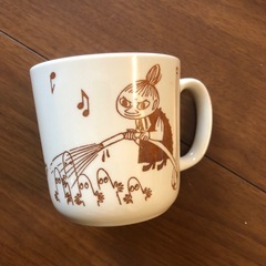 未使用ムーミン皿とカップの画像