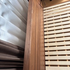 決まりましたダブルベッドフレームの画像