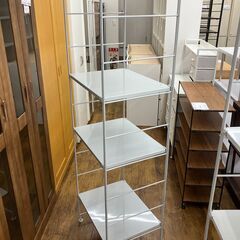 ★リユースのサカイ水戸店★ 無印良品 メタルラック グレー H175×D40×W56 クリーニング済み MT6061の画像