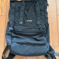 anello アネロ　リュック　ブラック URBAN STREETの画像