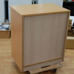 ニトリ 3段 チェスト 幅60×奥行42×高さ70cm ナチュラル系 レール式 サポート60 NITORI 札幌市 清田区 平岡の画像