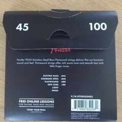 FENDER/9050L/152405 フラットワウンド エレキベース弦の画像