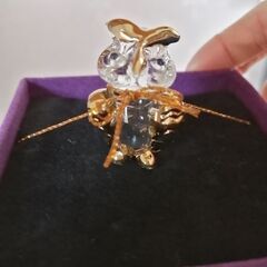 【新品】クリスタルのフクロウの画像