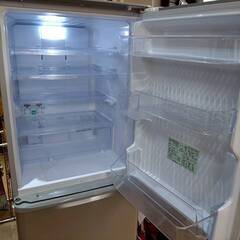 SHARP 冷蔵庫 SJ-W354H-S 20212年製 350L 3ドア 両開きの画像