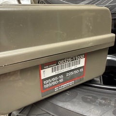 プリウス　スタッドレス　チェーン
セットの画像