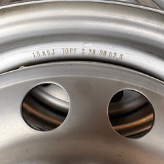 テリオスキッド・パジェロミニ用スチールホイールの画像