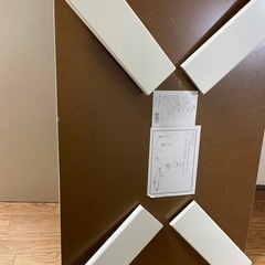 ローテーブル 大理石柄 ホワイト リビングテーブルの画像