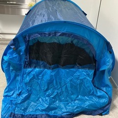 ポップアップテント　アウトドア　キャンプ　バーベキュー　非対面取引可能　折り畳み方分からなくてなりましたの画像