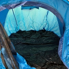 ポップアップテント　アウトドア　キャンプ　バーベキュー　非対面取引可能　折り畳み方分からなくてなりましたの画像