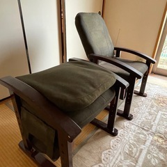 座椅子　二脚セットの画像