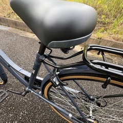 26インチ自転車(カゴと鍵付き)の画像
