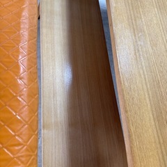 実木　ダイニングテーブル　ベンチ✖︎椅子　食卓の画像