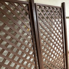 ラティスセット防虫剤塗装済みの画像