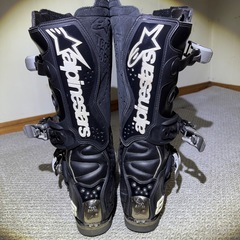 オフロードバイク　ブーツ　アルパインスター値下げの画像