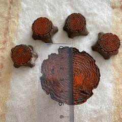 フィギュア用　切り株　テーブル&イスの画像