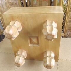 将棋盤 足付き 4.5寸 木製合板 高さ24.5cm 札幌市北区屯田の画像