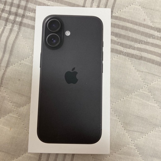 iPhone16 128gb ブラック