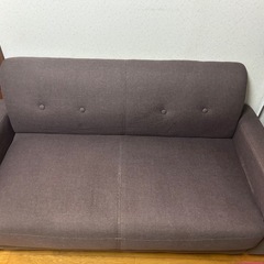  ソファー 2人掛け 幅134 アームソファ 肘付き ひじ付き ...