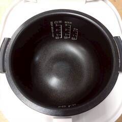 SHARP 炊飯器 KS-CF05B-W 2019年製 3合炊きの画像