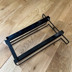 戸棚下ワイングラスハンガー タワー〔ダブル〕 tower 山崎実業の画像