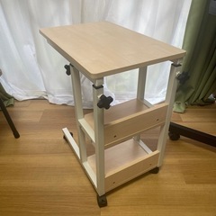 キッチンカウンター　作業台　キャスター付の画像