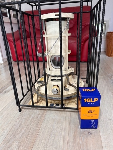 レトロなストーブ（アラジン）