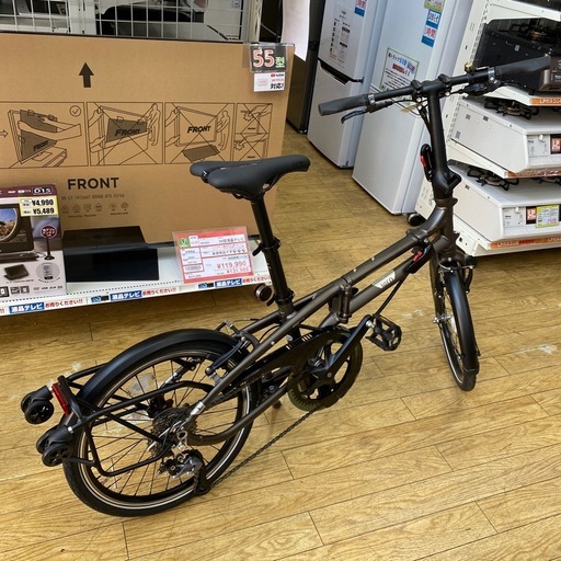 1/29値下げしました??フォールディングバイク?保管品?TERN （ターン）BYB P8 2020年モデル Bronze 20インチ