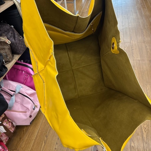 リユースのサカイ東金店　マザーズバッグ　黄色　TJ15869