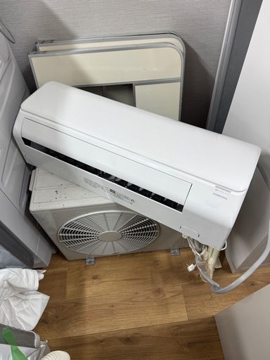 【ガス抜け】2025年製　コロナ　2.2K 主に6畳　ルームエアコン　CSH-N2224R