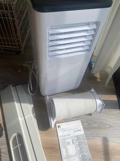 どこでも置くだけエアコン 2024年製 SC-DQ2442 冷暖房機能付き
